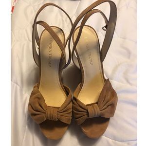 Tan Wedges